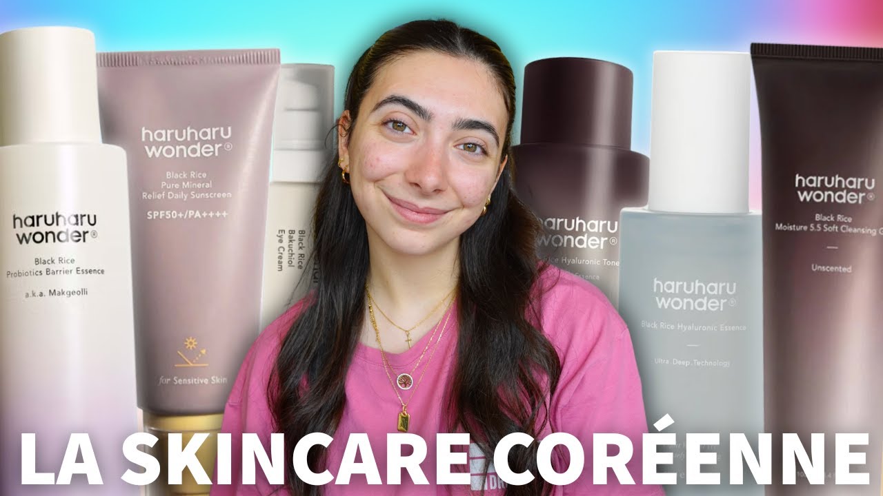 J’AI TESTÉ HARUHARU WONDER 🌸🇰🇷 (le meilleur de la skincare coréenne, petit prix) I Glowtember #28