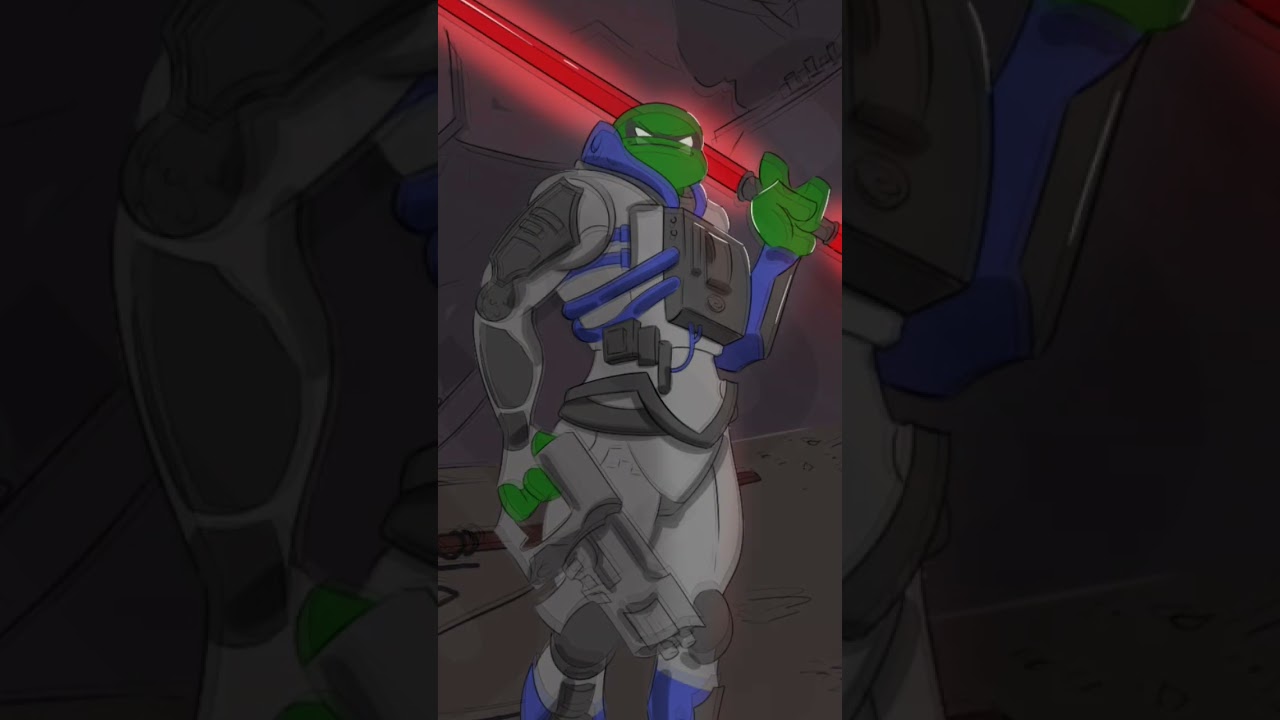 Space Turtles main villain Damian!! 