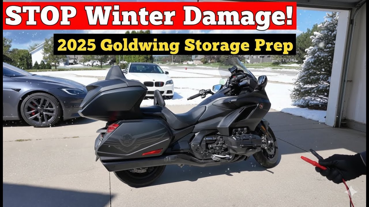 ОСТАНОВИТЕ зимний ущерб! Лучшая подготовка к хранилищу Goldwing 2025 (обязательно к просмотру)