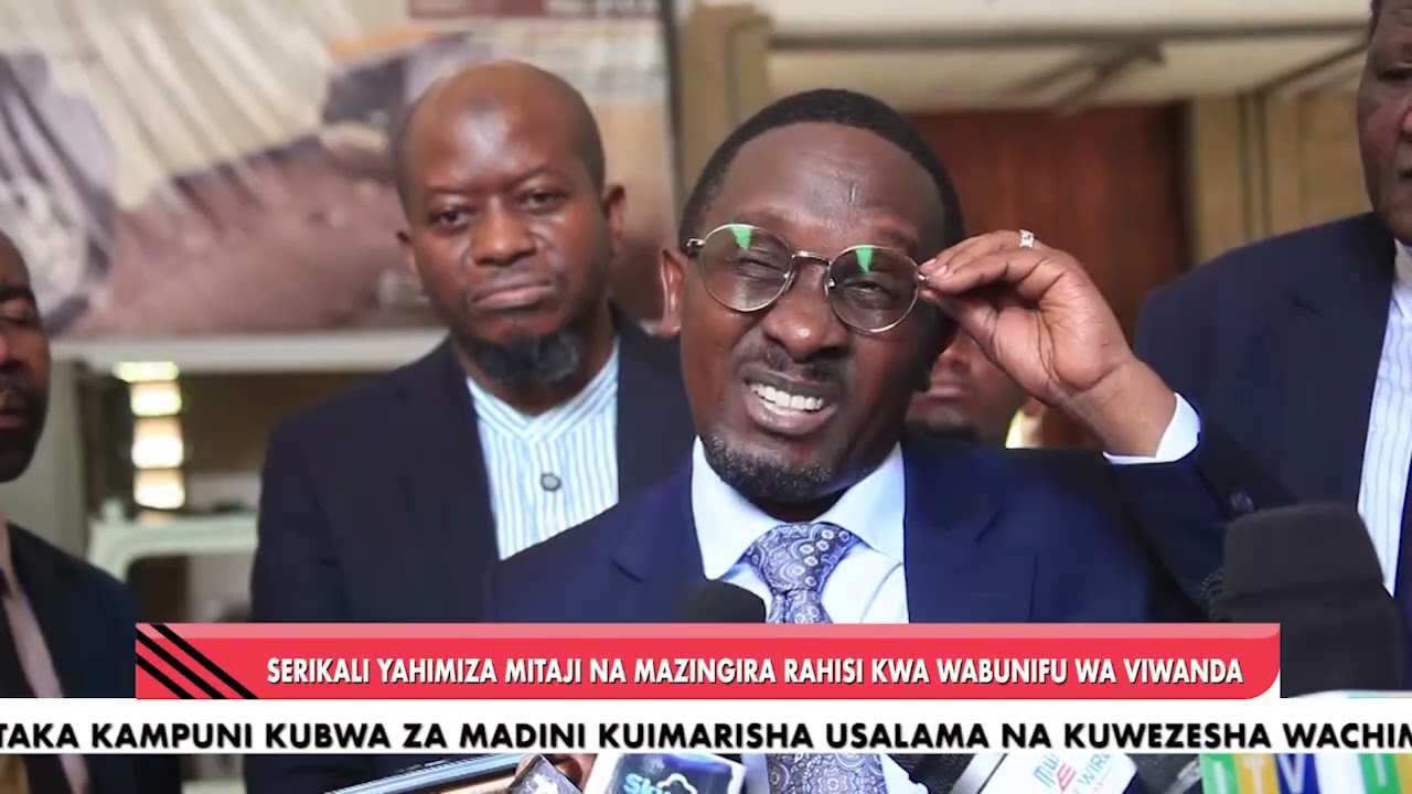 E HABARI FEB 22 2026/WAZIRI KATAMBI AONYA WANAOTUMIKA KUCHAFUA TASWIRA YA NCHI - A