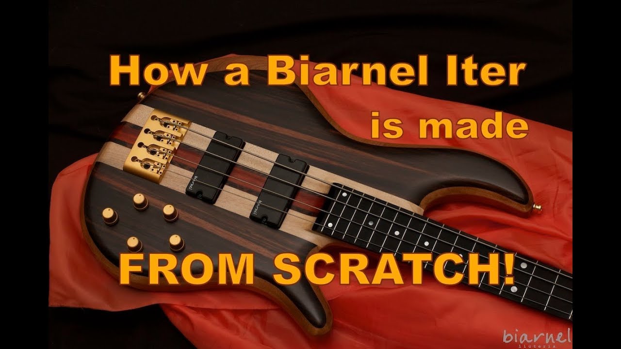 How It's Made: Making a bass guitar from scratch: Biarnel Iter 4TB