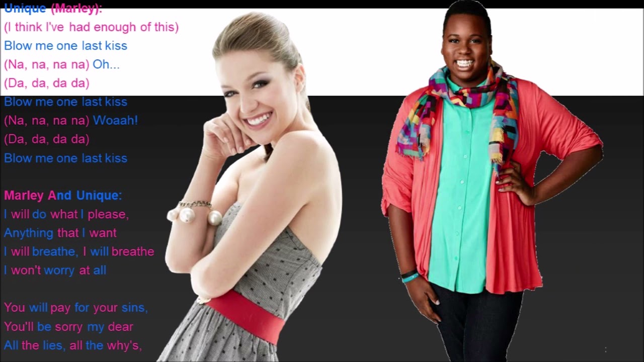 Blow Me (One Last Kiss) Glee Lyrics