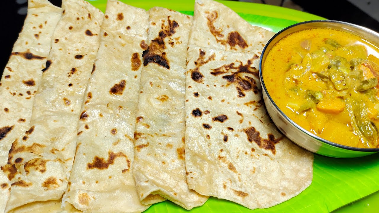 ಚಪಾತಿ ಹಿಟ್ಟು ನಾದೋದು ಬೇಡ ನೆನೆಸೋದು ಬೇಡ ತಕ್ಷಣಕ್ಕೆ ಸಾಫ್ಟ್ ಮಲ್ಲಿಗೆ ಚಪಾತಿ ಮಾಡಿ & Super ಗೊಜ್ಜಿನ ಜೊತೆಗೆ
