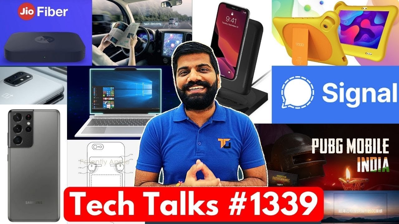 Tech Talks #1339 - A32 5G, OnePlus 9 Lite, Jio Fiber India, PUBG Mobile Korea, Xiaomi 80W Wireless