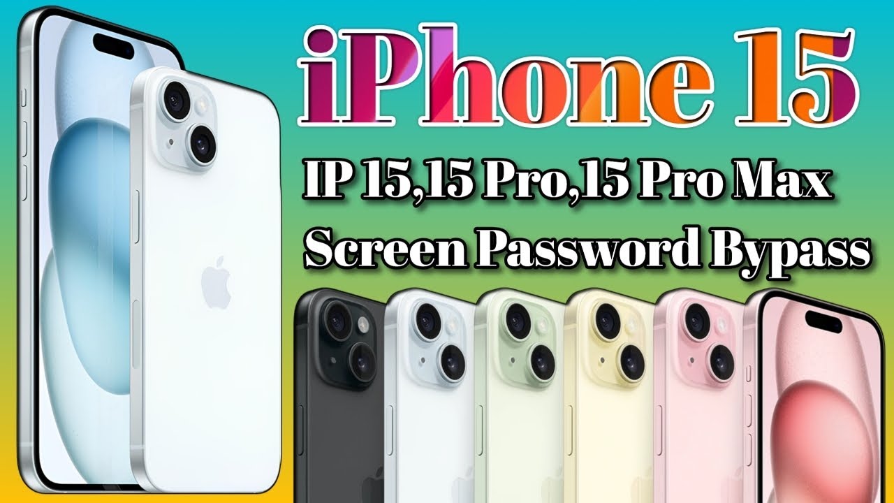 IPhone 15 Screen Lock Remove 🔐|| IPhone 15 Unavailable Unlock 🔑 || @RSMobileStore4670