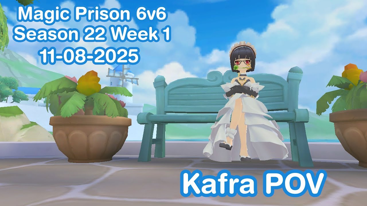 Ragnarok M Eternal Love - Magic Prison 6v6 Season 22 Week 1 (Kafra POV)