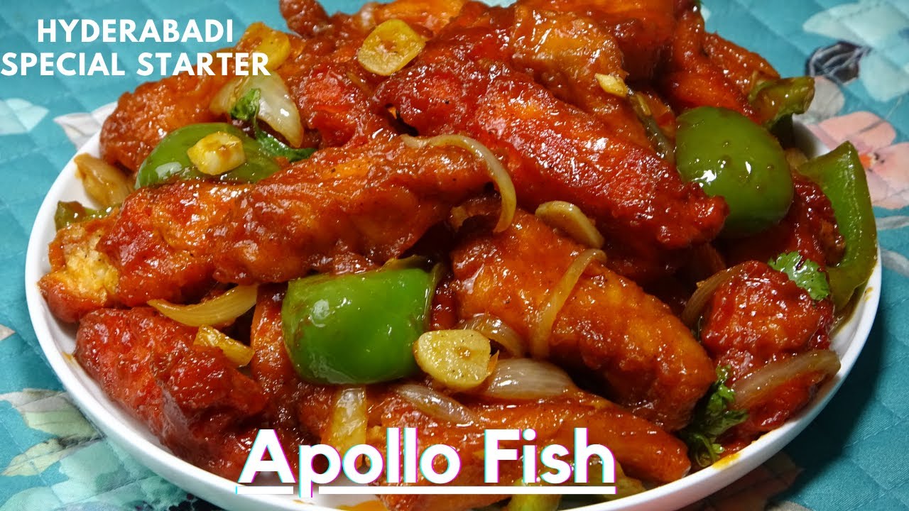Apollo Fish Fry | Restaurant style Apollo Fish | HYD special starter Apollo Fish | Boneless Fish fry