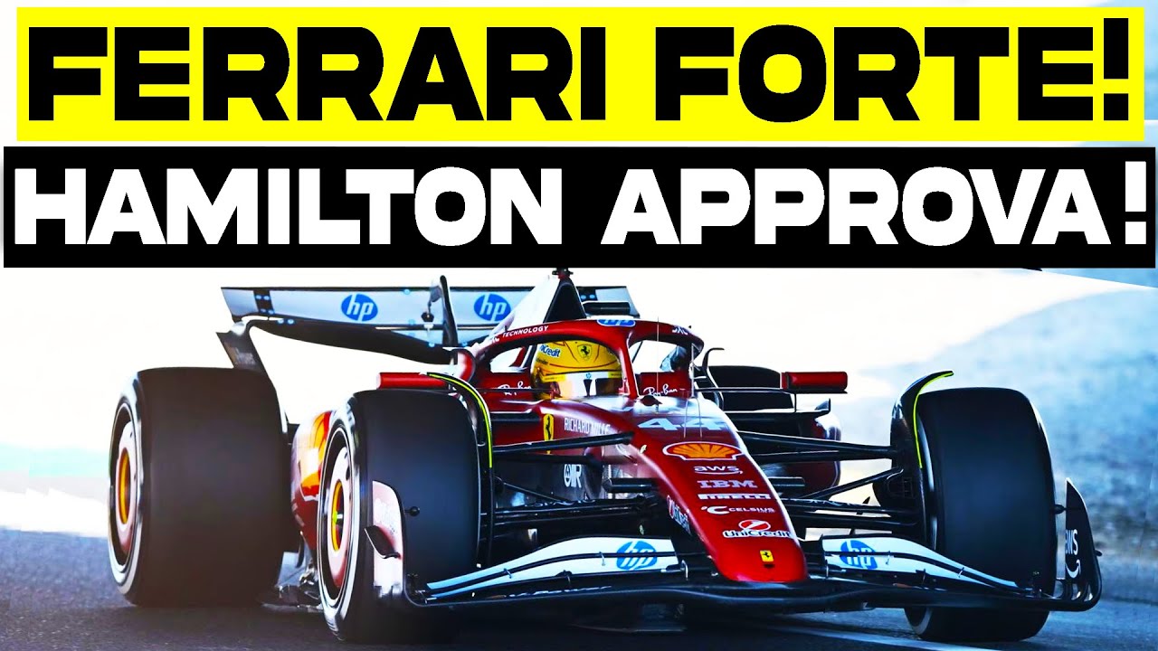Hamilton promuove la NUOVA FERRARI SF-26: 