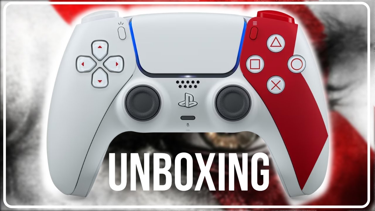 UNBOXING del DUALSENSE GOD OF WAR 20 ANIVERSARIO