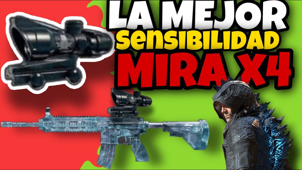 COMO CONTROLAR TU MIRA X4 | LA MEJOR CONFIGURACIÓN EN PUBG MOBILE