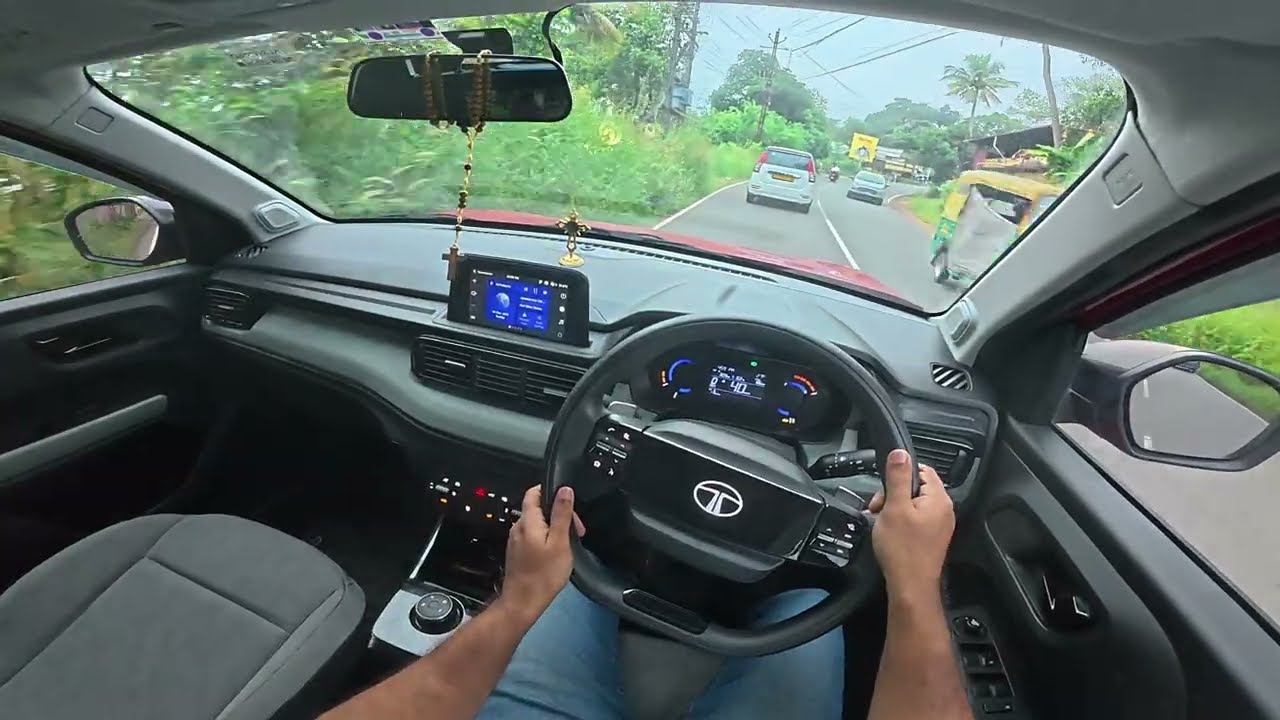 POV DRIVE TATA PUNCH EV 2025 | 25kWH 320 V Lithium-ion | Permanent Magnet Synchronous Motor [4K]