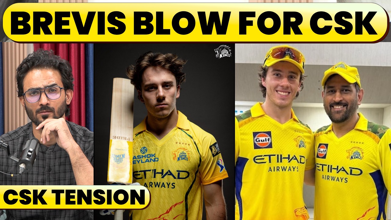 NO DHONI, NO BREVIS, ELLIS ALREADY OUT. SETBACK AFTER SERBACK FOR CSK