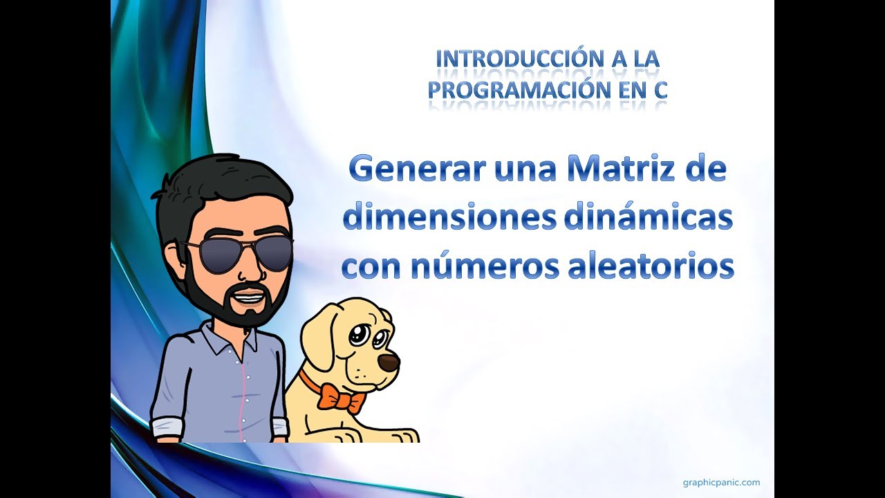 Llenar una matriz con números aleatorios