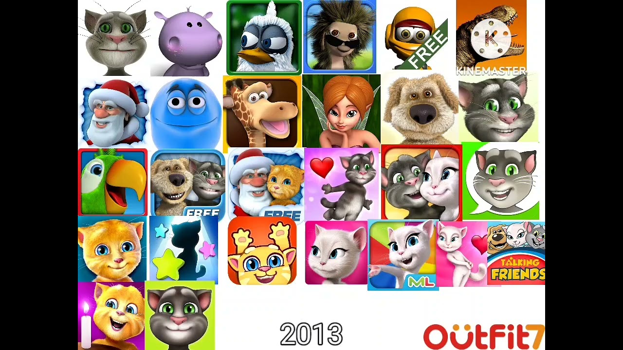 evoluction talking friends games 2009-2017