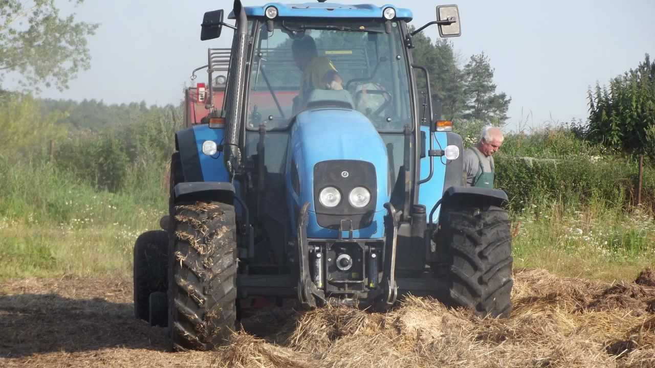 Sianokosy 2012 - Zgrabianie i prasowanie [ODSLONA 1] [Landini Vision 105, Zetor 7245]