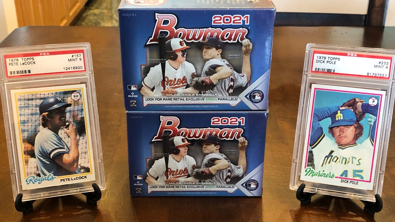 Bowman 2021 Blaster Box Rip + Mail Day Bangers feat Shohei Ohtani and Ronald Acuna Jr