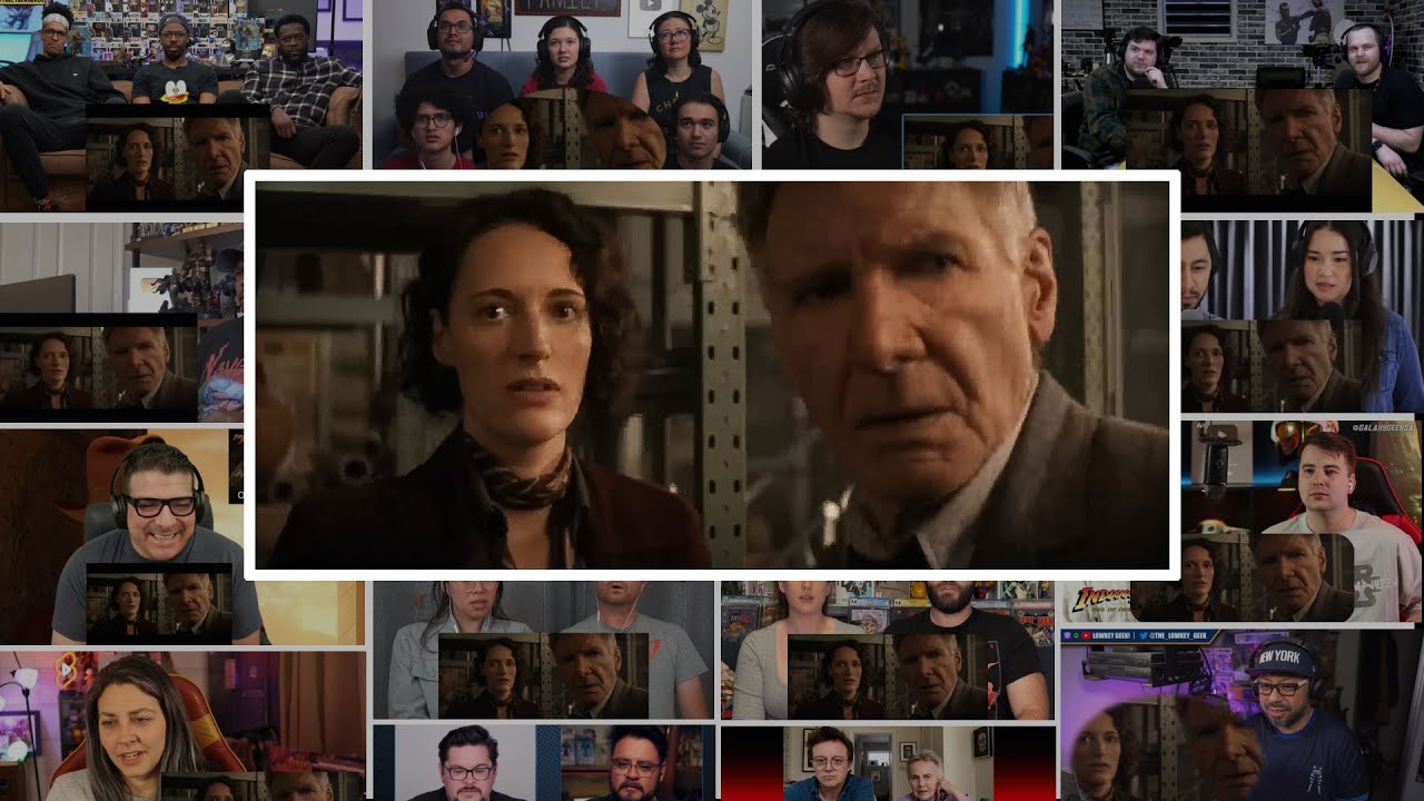 Indiana Jones and the Dial of Destiny Trailer Reaction Mashup | Reaction Mashup | Indiana Jones 5