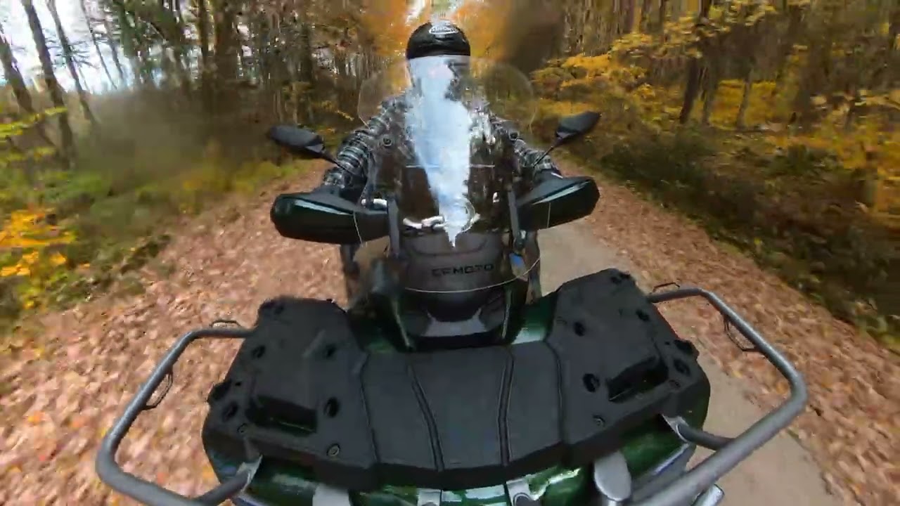 cf moto cforce 1000 overland 2025 ride in quebec st-alban 