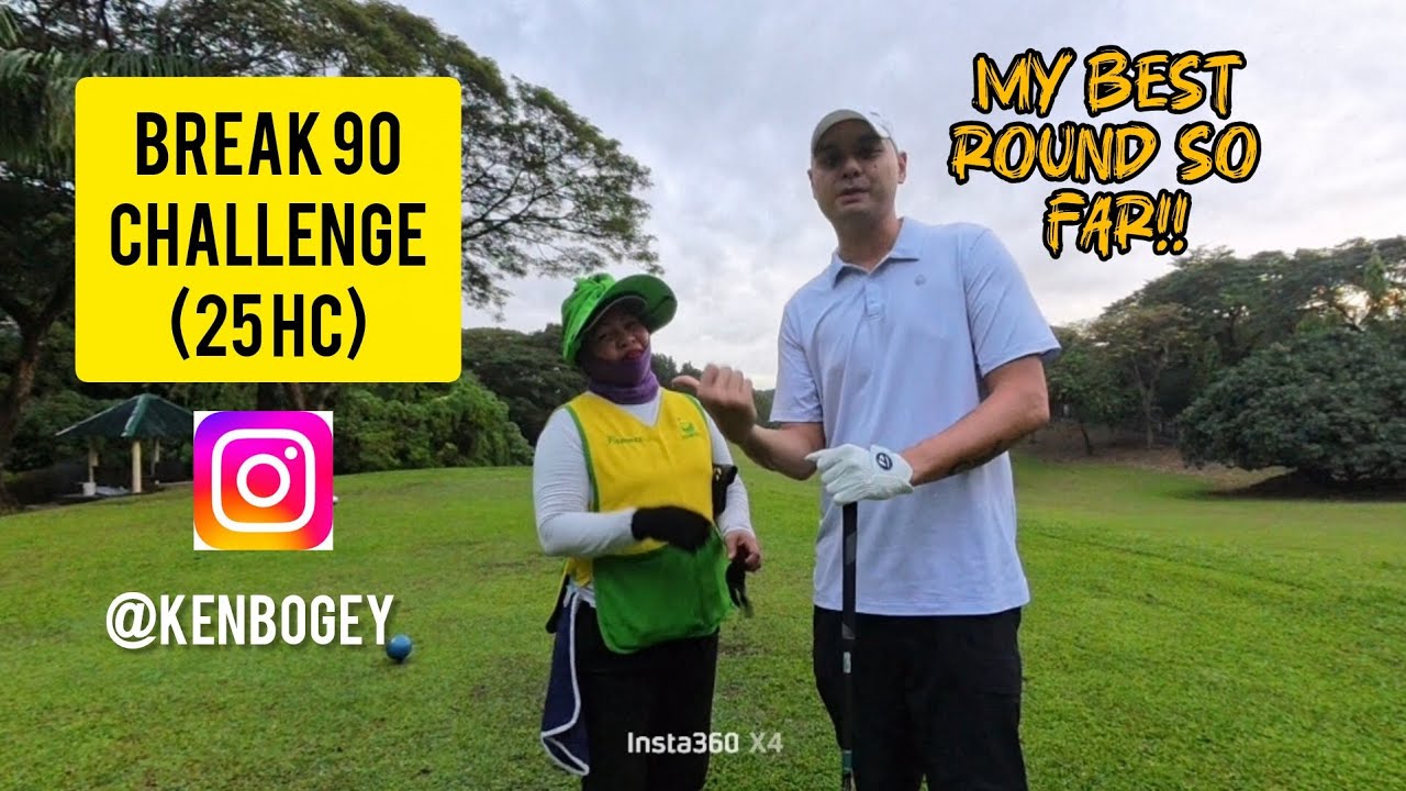 Episode 4: Day 4 Break 90 challenge by a 25 Handicapper (HALLOW RIDGE GOLF COURSE)