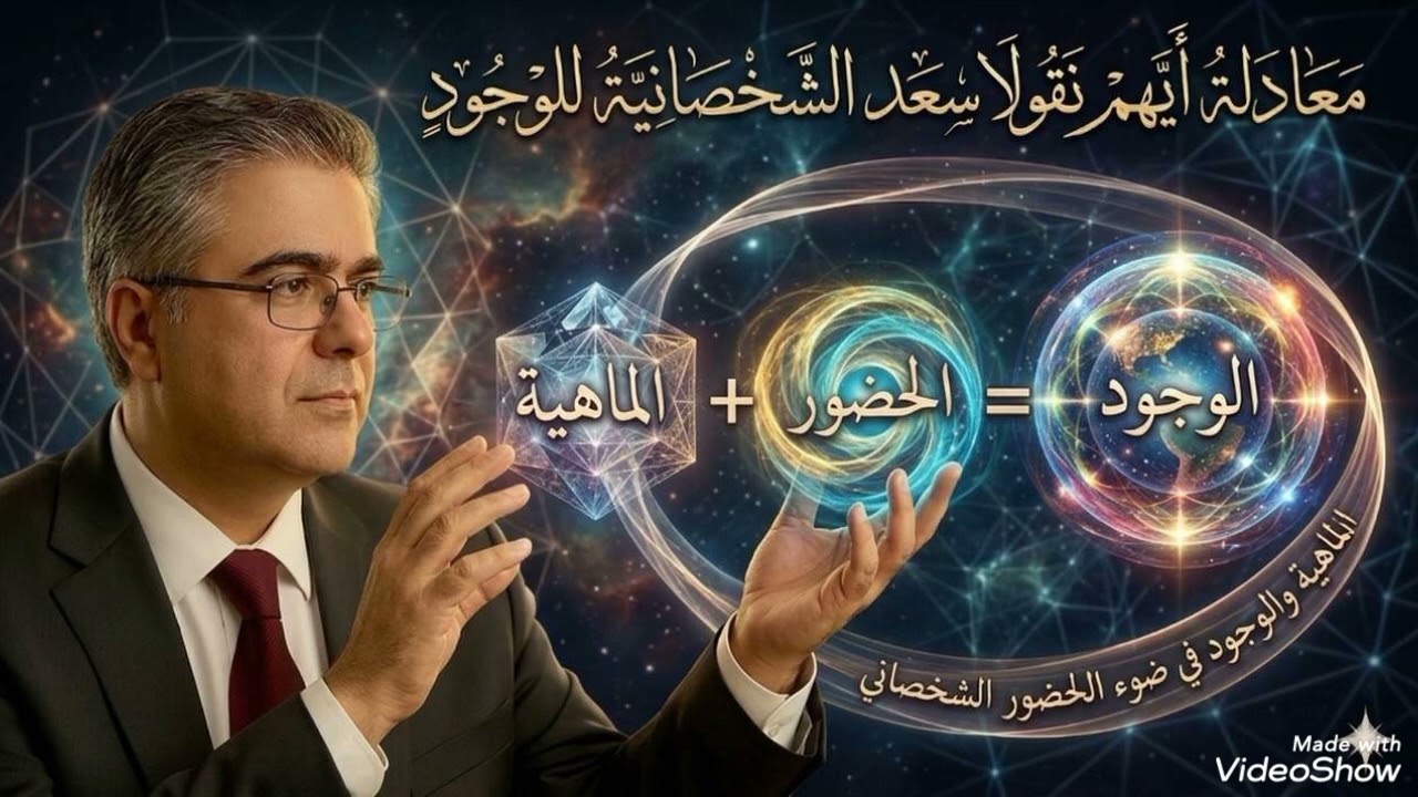 معادلة أيهم نقولا سعد الشخصانية للوجود ... الماهية + الحضور = الوجود