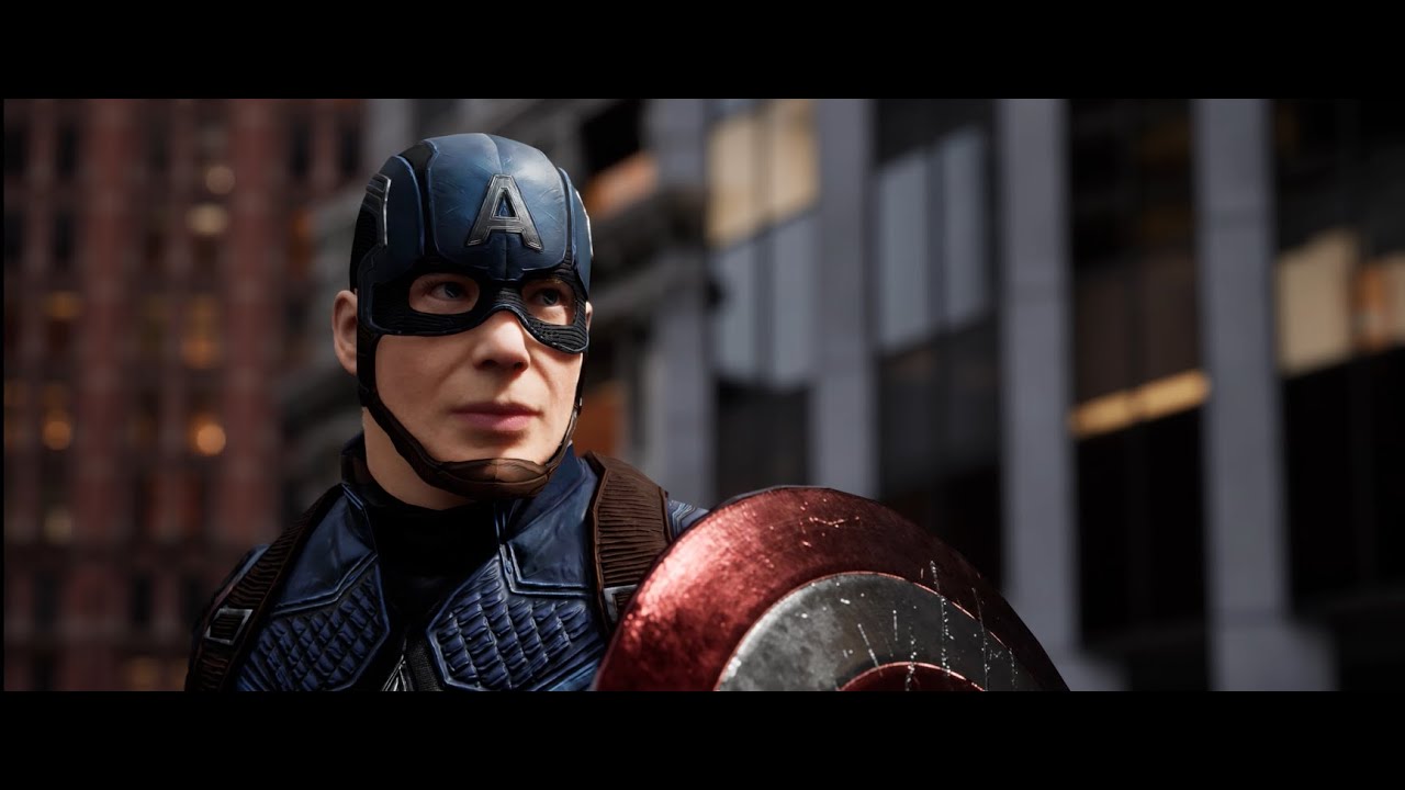 Captain America VS Black Panther: Unreal Engine