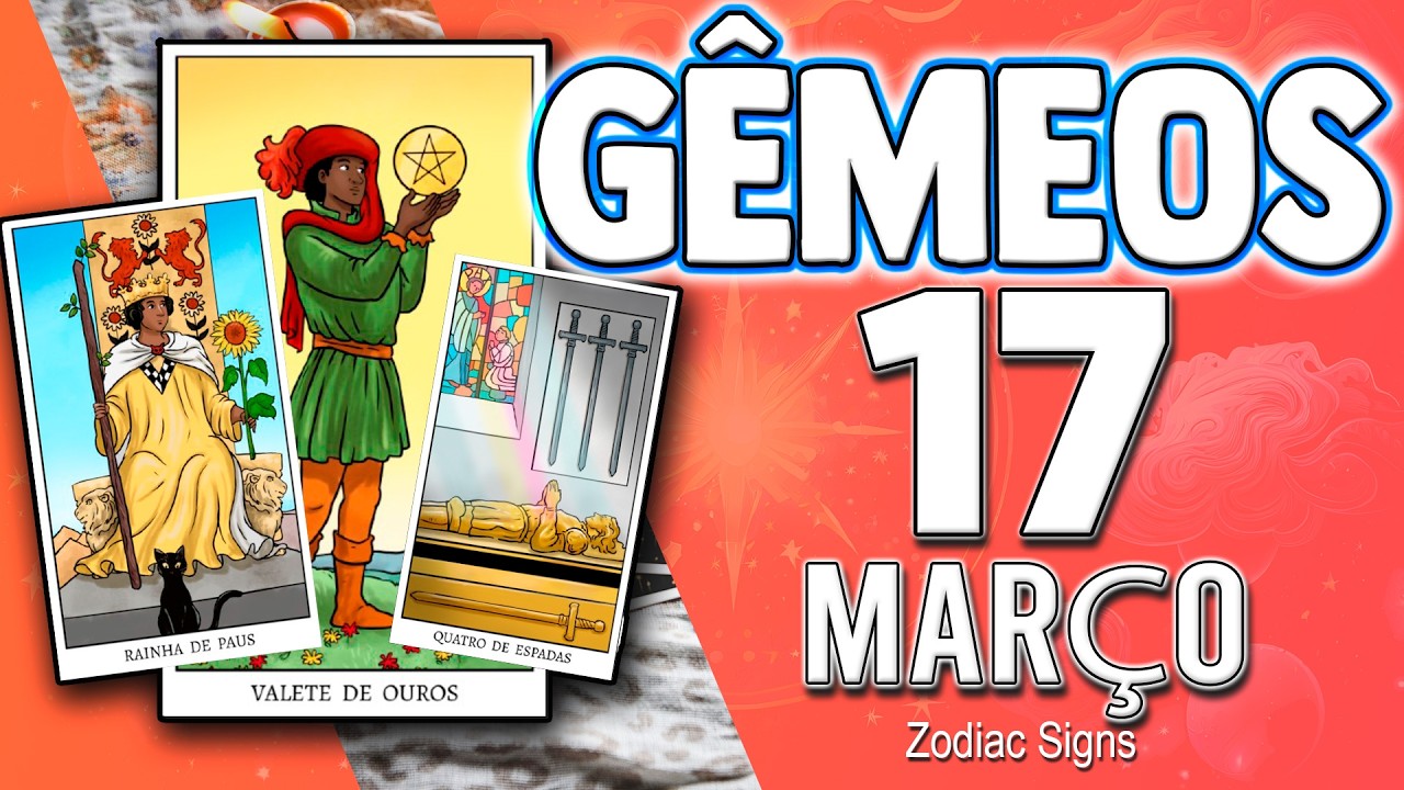 gêmeos ♊ 💨 𝐔𝐌 𝐍𝐎𝐕𝐎 𝐂𝐈𝐂𝐋𝐎 🏁 𝐂𝐎𝐌𝐄𝐂̧𝐀 𝐇𝐎𝐉𝐄 🥳 17 MARÇO 2026| HORÓSCOPO DE HOJE 🔮 HOROSCOPO DIÁRIO