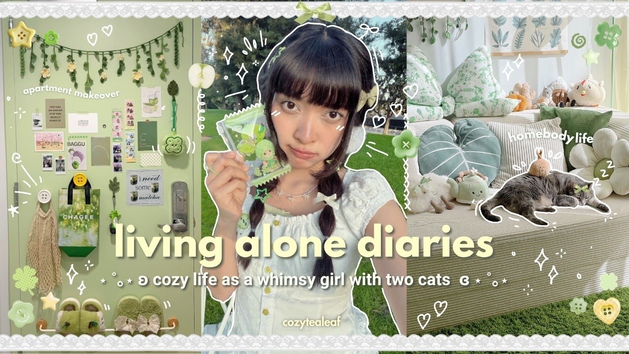ДНЕВНИК ЖИЗНИ В ОДИНОЧЕСТВЕ🍵 преображение прихожей в квартире, k-pop концерт, рукоделие, арт-ярмарка