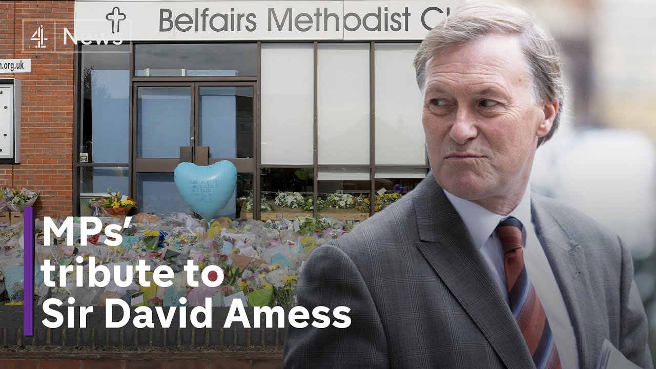 MPs pay tribute to Sir David Amess after he was killed