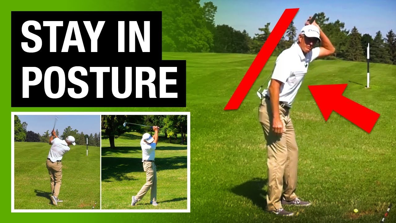 How To Stay In Posture And Hit It Pure Every Time Using This Simple Drill