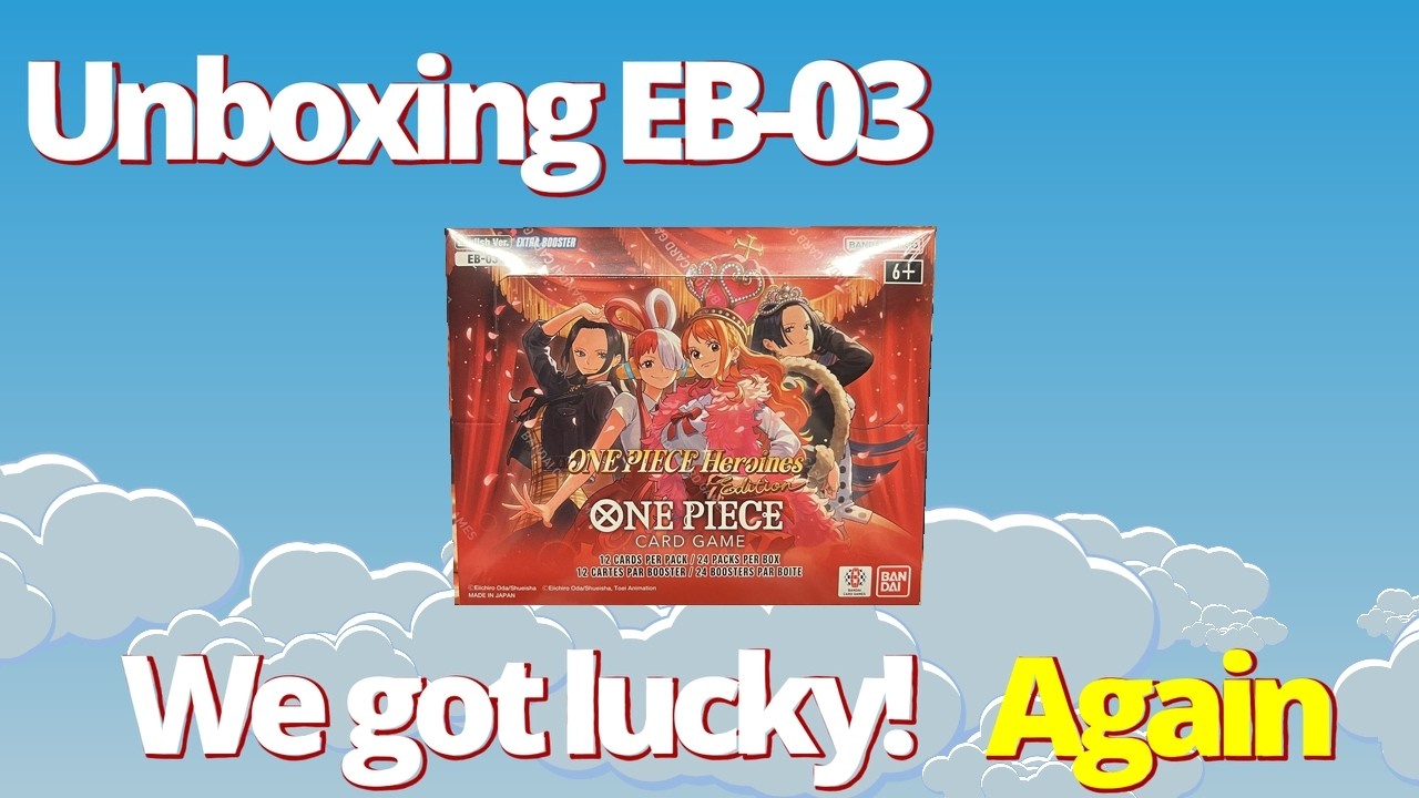 Opening one more box of EB-03