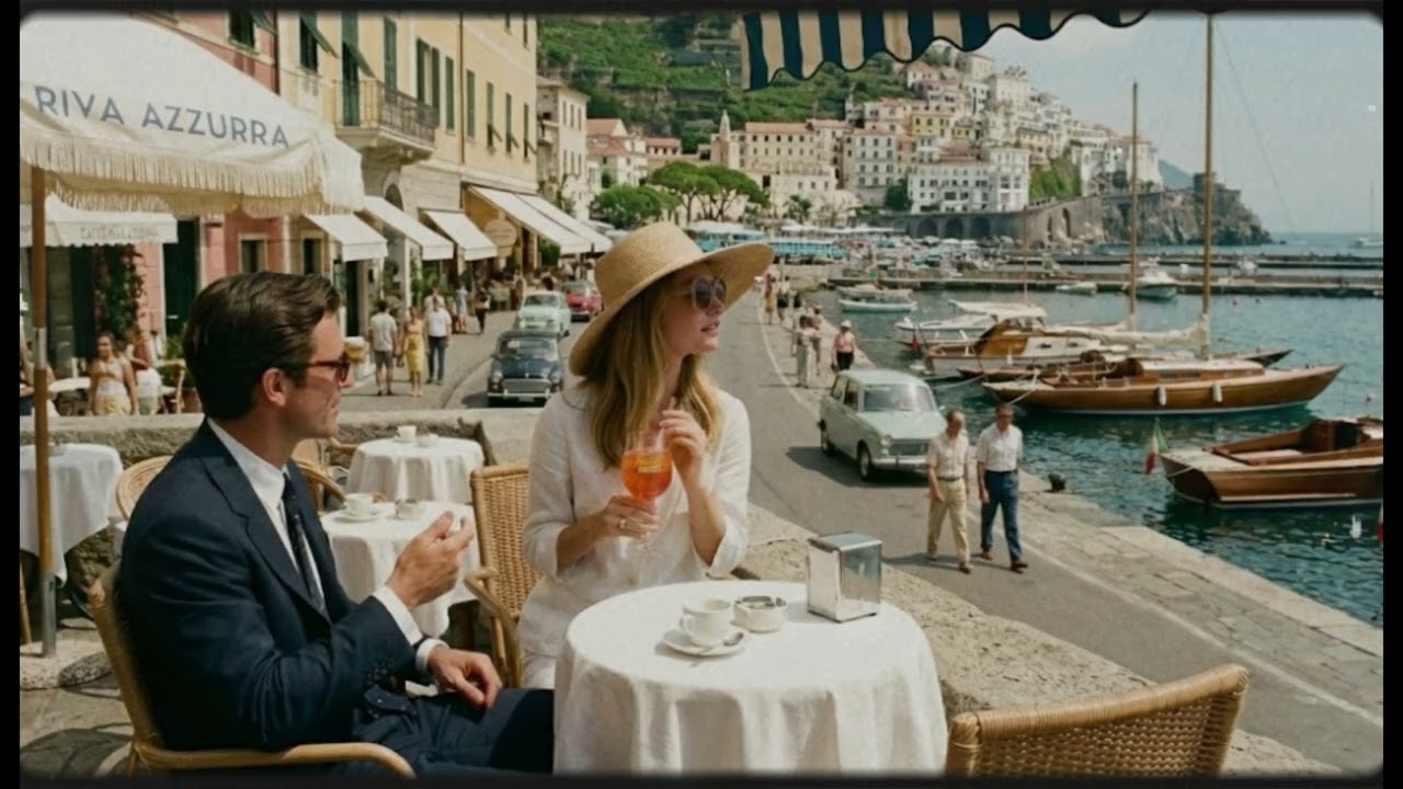Riva Azzurra — A Morning in Portofino (Old Money Vibes | Italian Vintage Pop)