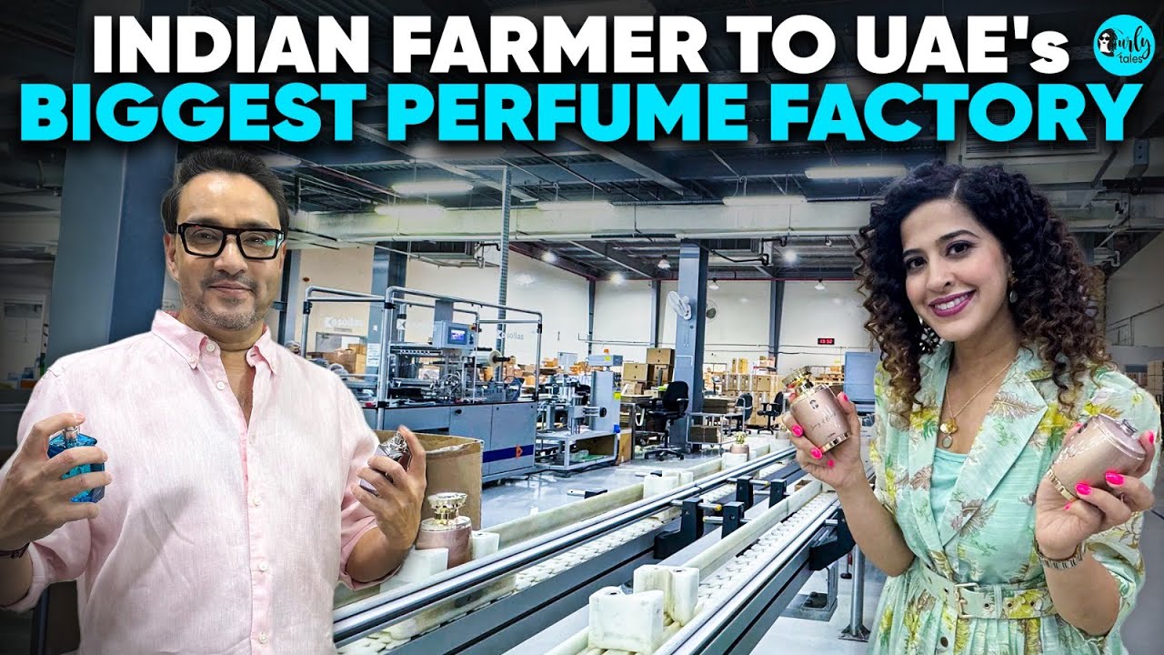 Kamiya Visits UAE’s Biggest Perfume Factory in Dubai | Curly Tales