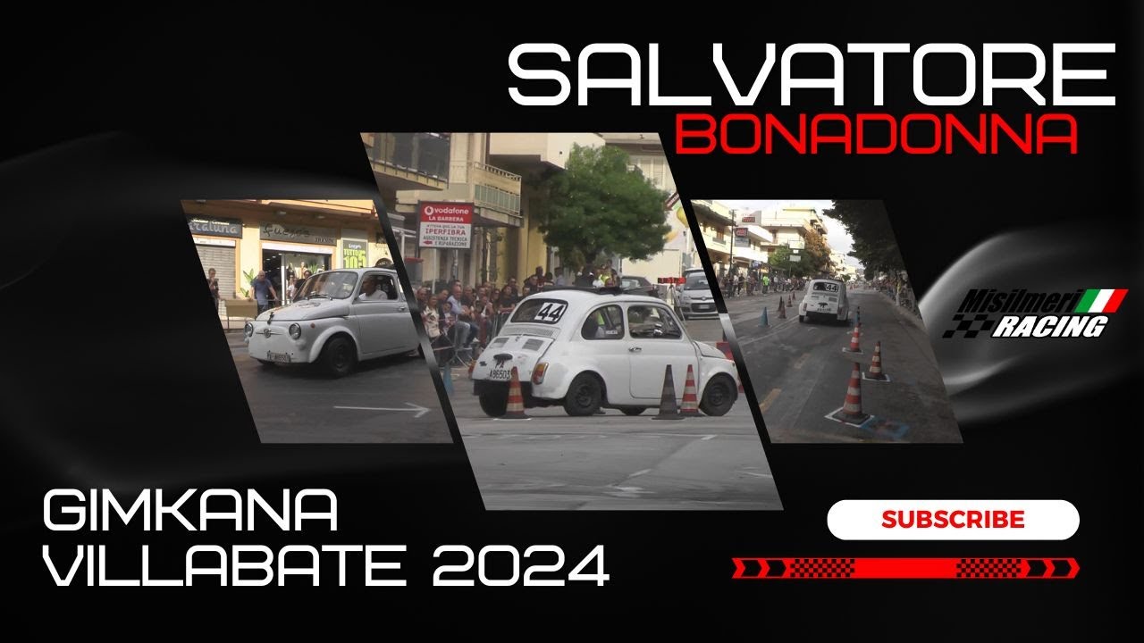 Gimkana Villabate 2024 -  Bonadonna Salvatore in coppia con Bonadonna Gabriele e individuale