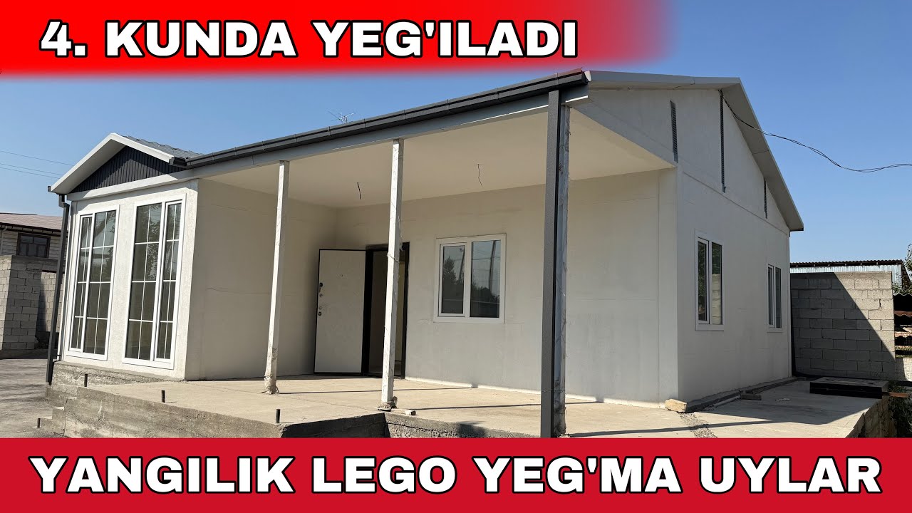 YANGILIK  YEG'ILADIGAN  LEGO  UYLAR  4.KUNDA  YEG'OLADI  UY  QURISH  OSONLASHDI ☎️+998970902666