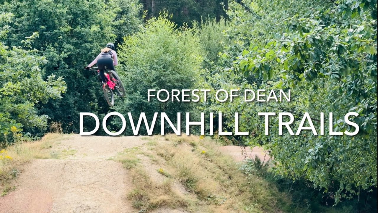 Checking out the downhill trails at the FOREST OF DEAN 🌲⛰️🚴&zwj;♀️