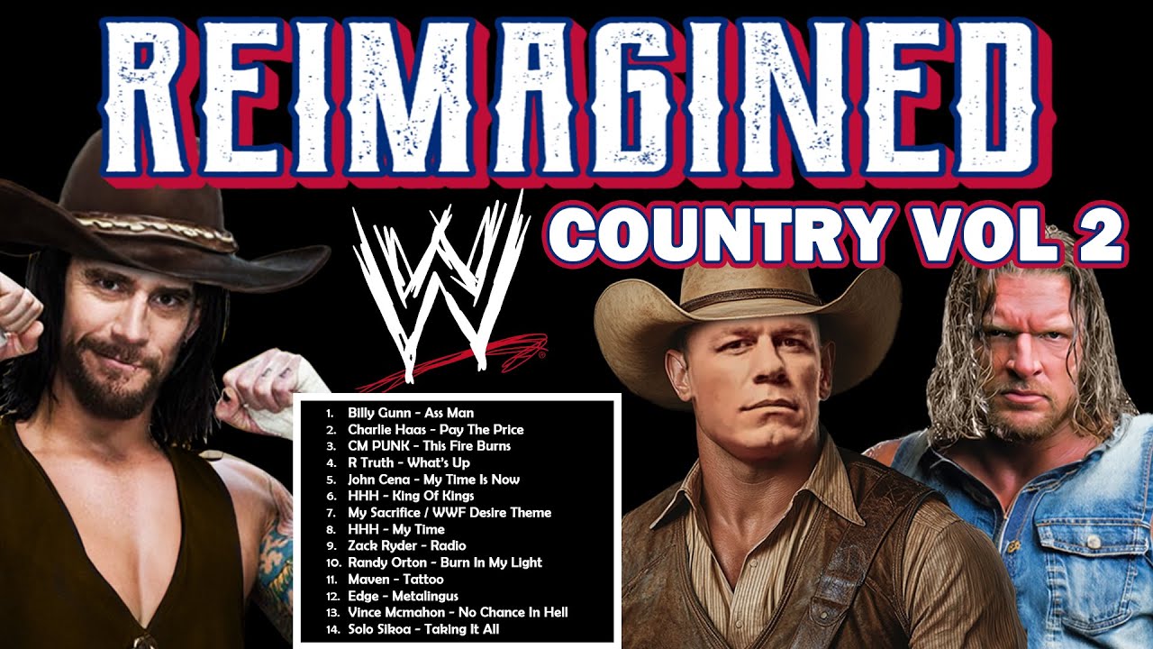 WWE THEMES REIMAGINED (Vol 3) - WWE Goes Country... AGAIN!