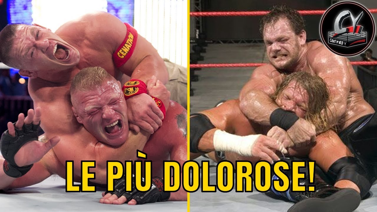 Le 5 MOSSE di SOTTOMISSIONE più PERICOLOSE della WWE