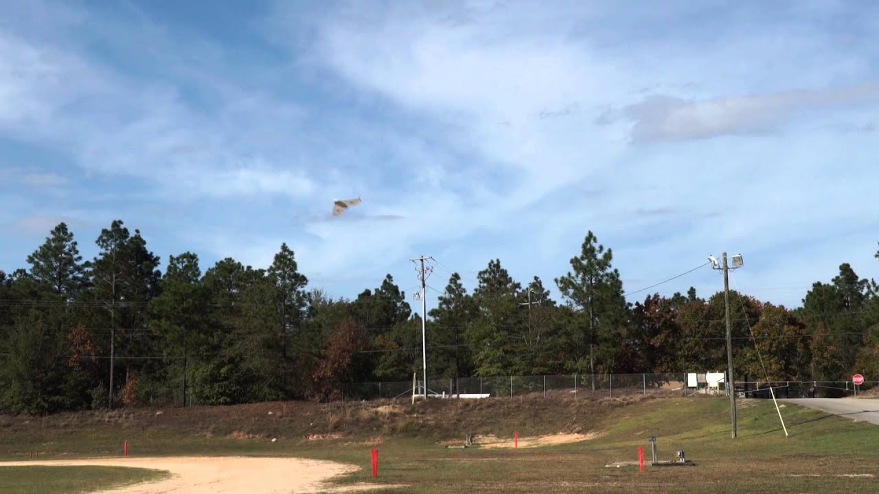 3ch Scratch Built Mini Delta Wing in Action!
