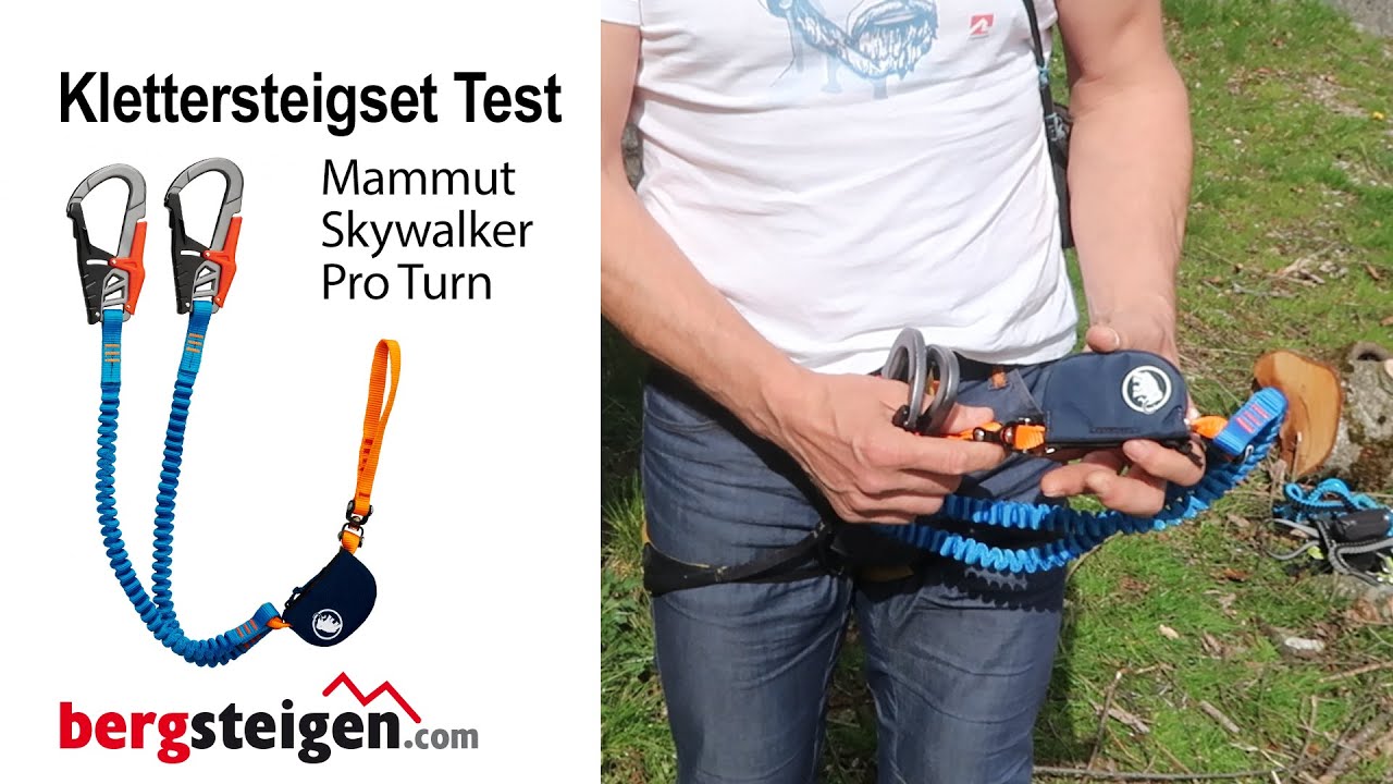 Test Mammut Skywalker Pro Turn Klettersteigset