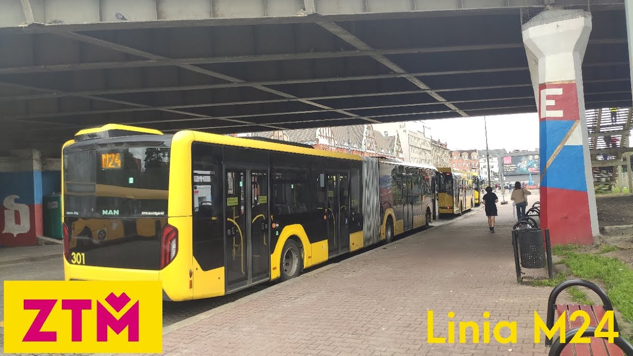 ZTM GZM/PKM Gliwice - Linia M24, MAN NG330 New Lion's City 19C EH #301