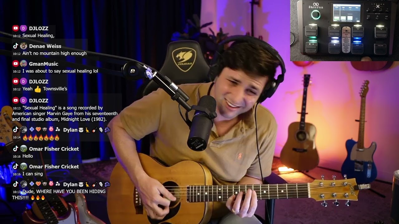 Streamer Sings Sexual Healing by Marvin Gaye