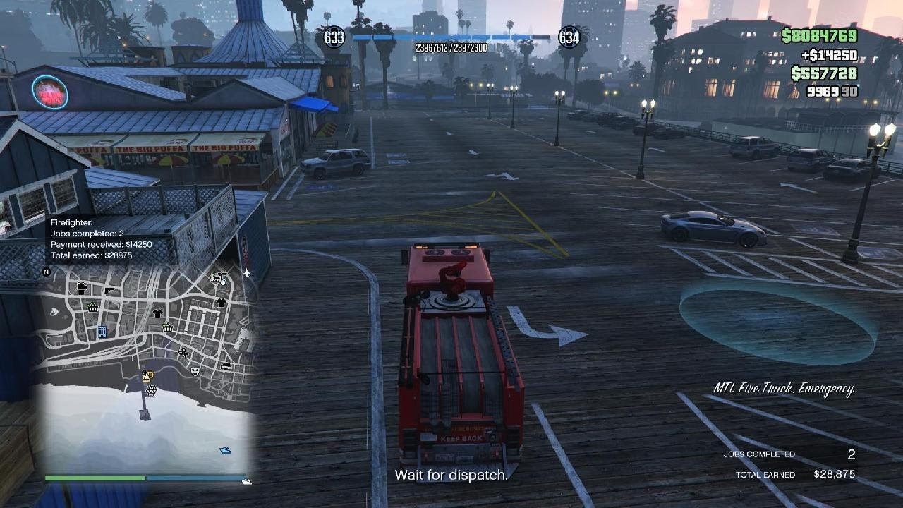 Grand Theft Auto V Fire Work 🎮🍀🍀😉🍀🎮?