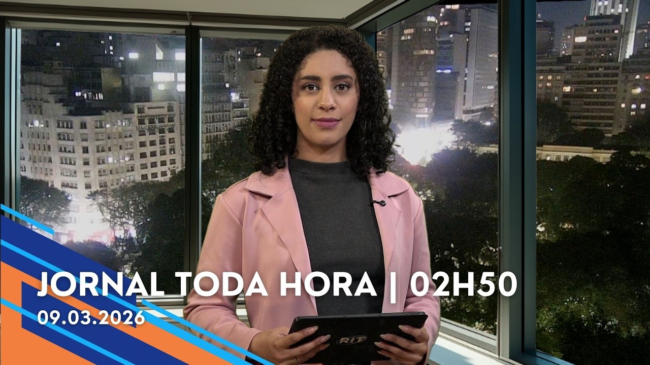 Jornal Toda Hora | 02H50 | Segunda-feira (09/Mar/2026)