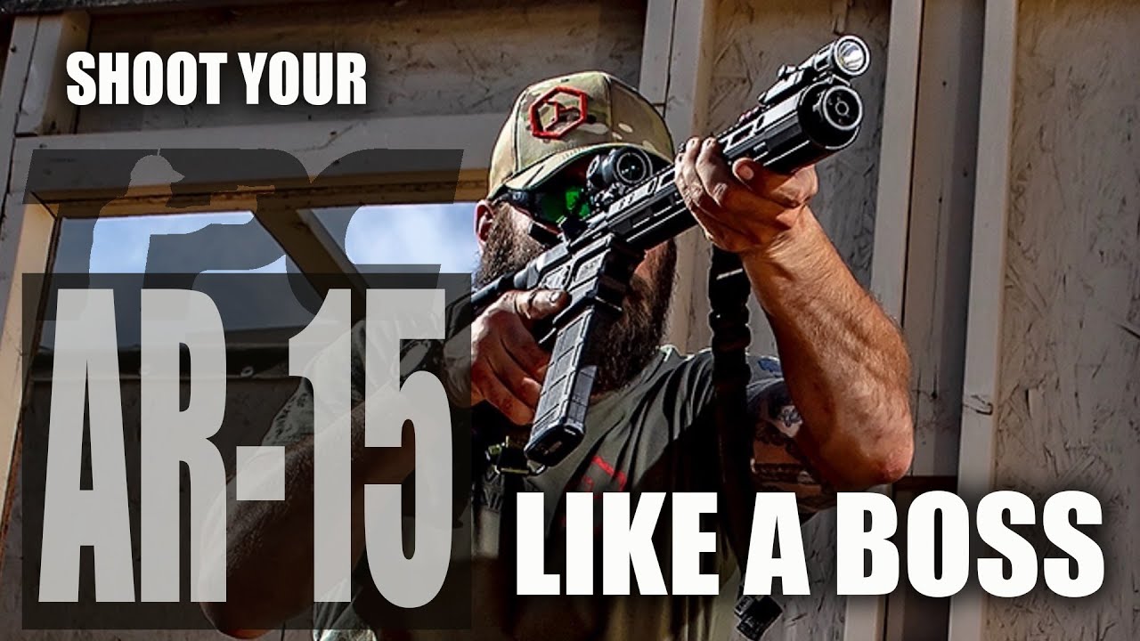 Control your AR -15 Like a Boss: How to Shoot Rifle Fast and Accurate at Mid-Range Distances