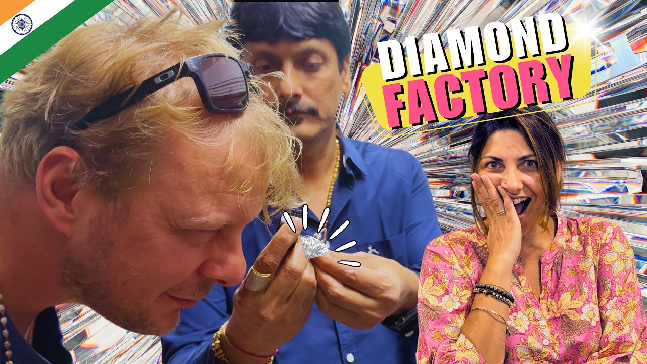 Inside a Diamond Factory in Surat | MADE IN GUJARAT INDIA