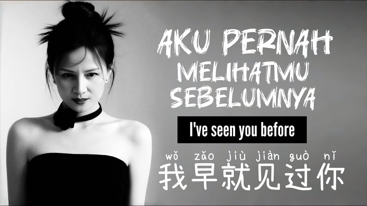 我早就见过你 · Wo Zao Jiu Jian Guo Ni • 小兮橙 · Aku Pernah Melihatmu Sebelumnya • I've seen you before