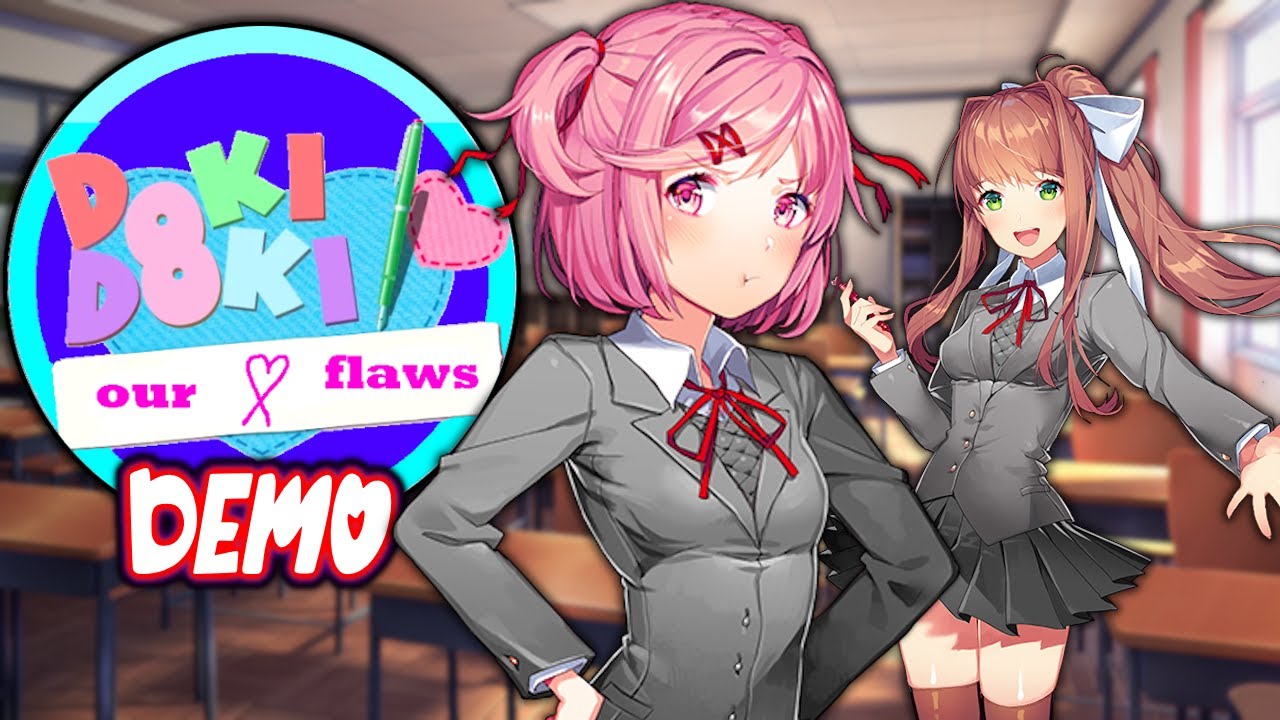 DDLC Our Flaws MOD | DEMO [ Full Non Commentary Playthrough ]