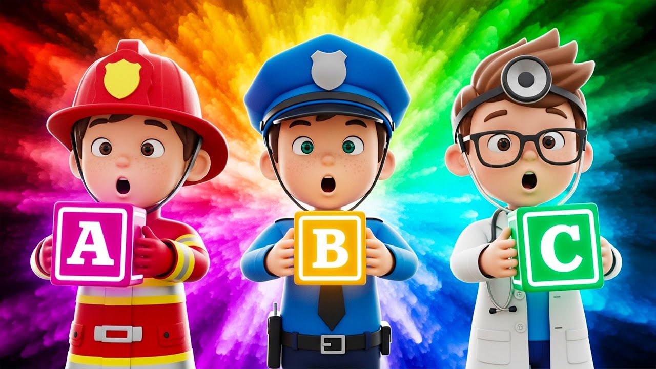 ABC Occupation Song | Learn Jobs with ABC | Learn Occupations A to Z For Kids | ABC Jobs Song
