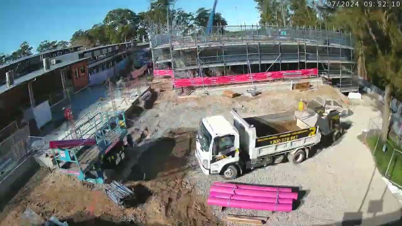Construction of Irrawang High School