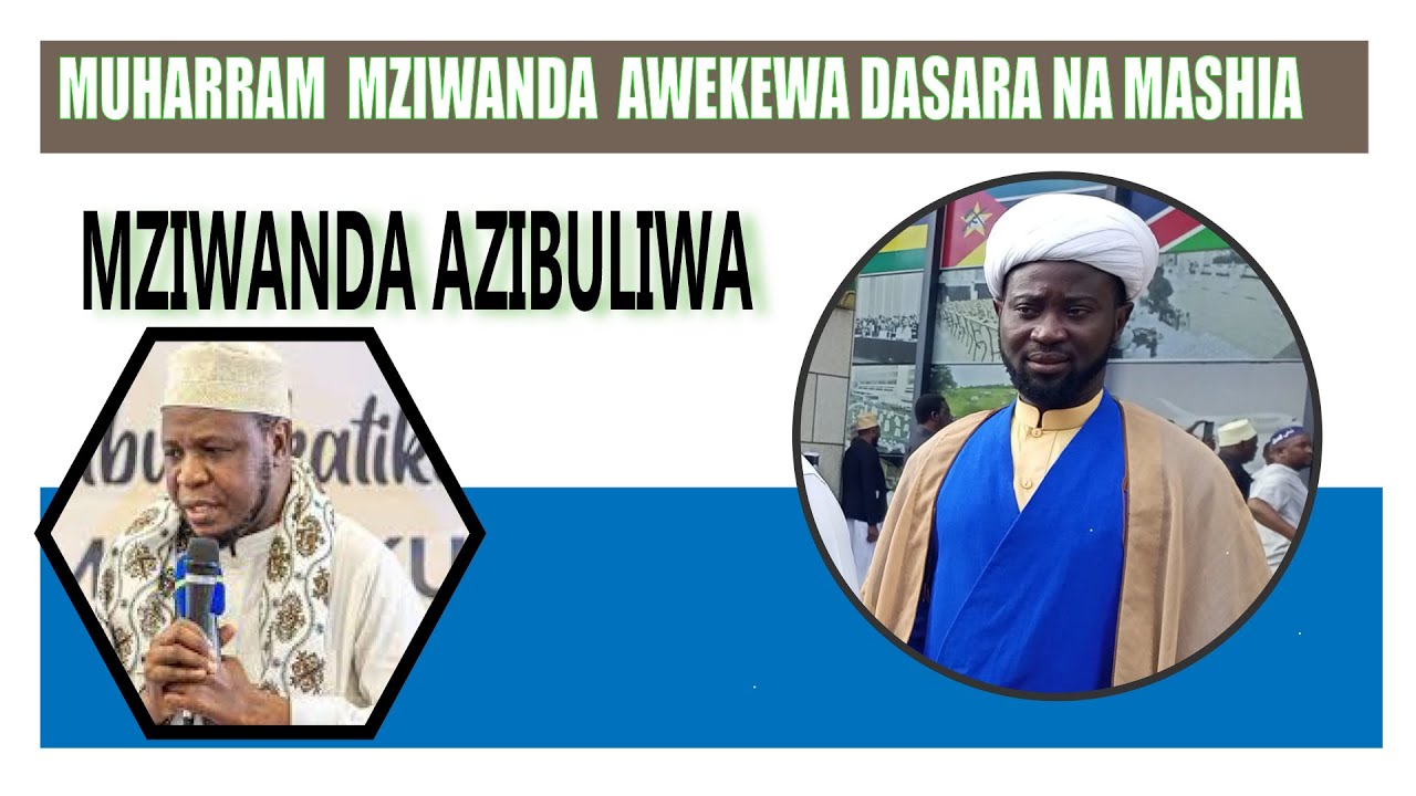 MZIWANDA ANASA KWA MASHIA.